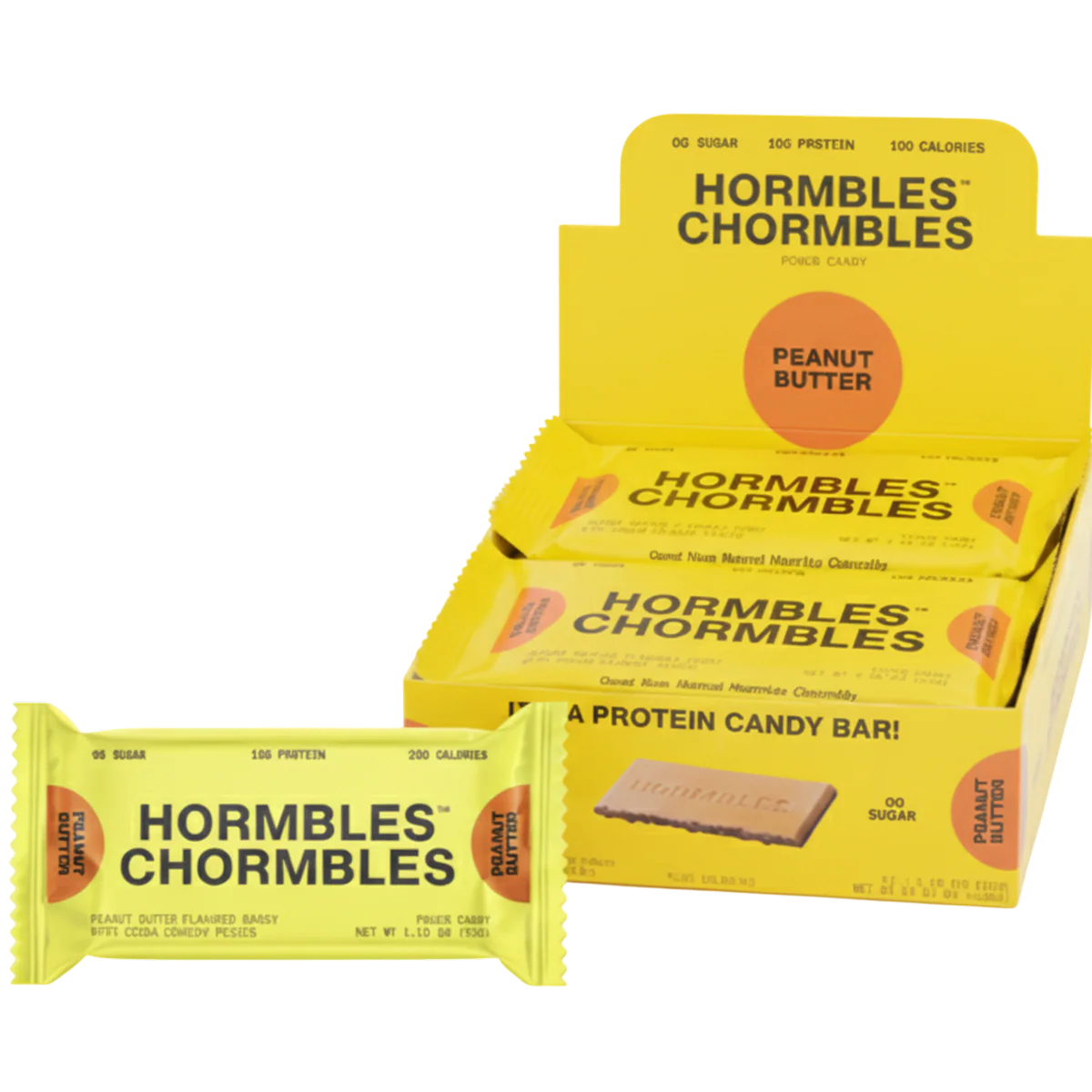 Peanut Butter Protein Candy Bars (12 CT)