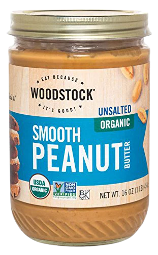 Organic Unsalted Smooth Peanut Butter