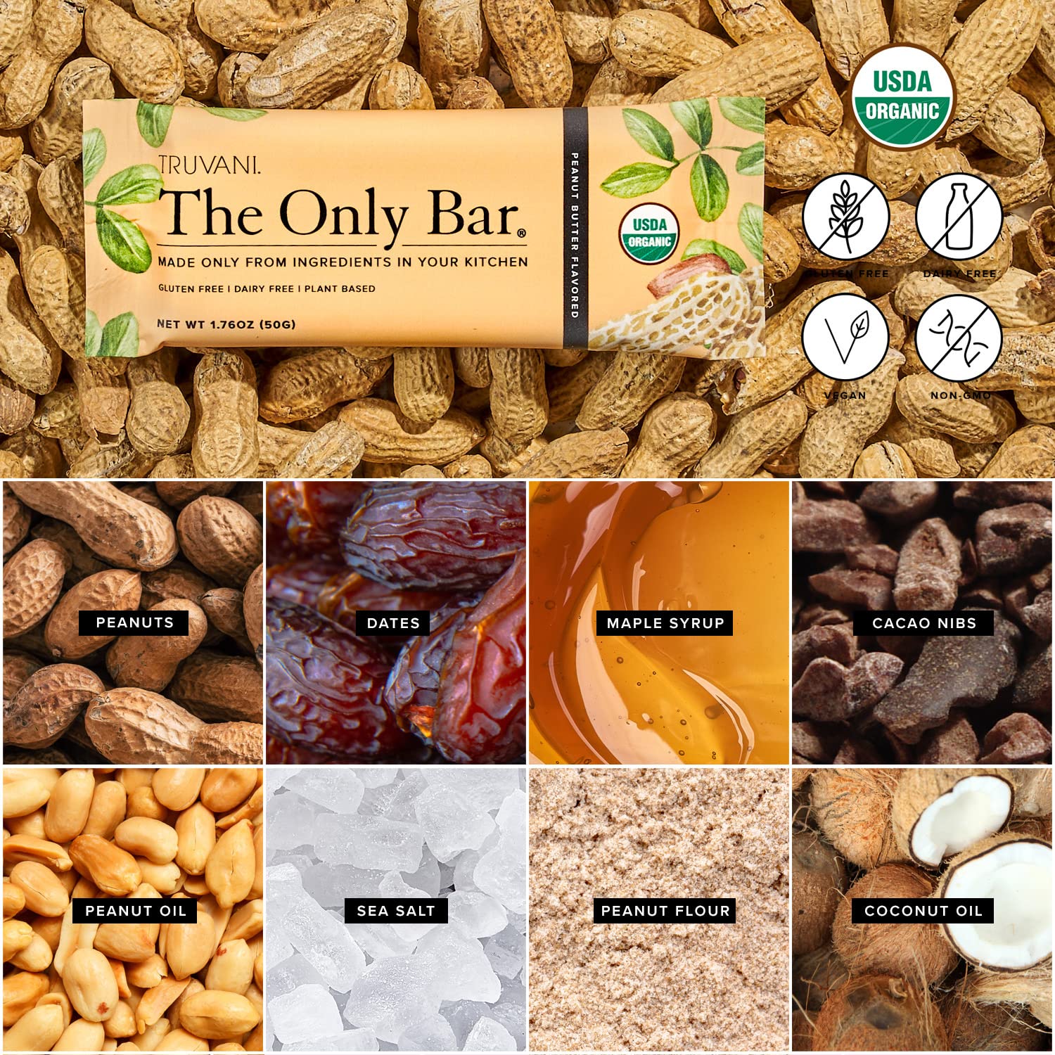 The Only Bar - Peanut Butter Snack Bar (12 CT) - Image 4