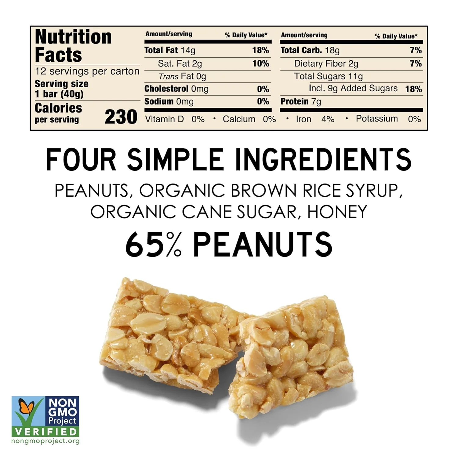 Peanut Nut Bar (12 CT) - Image 2