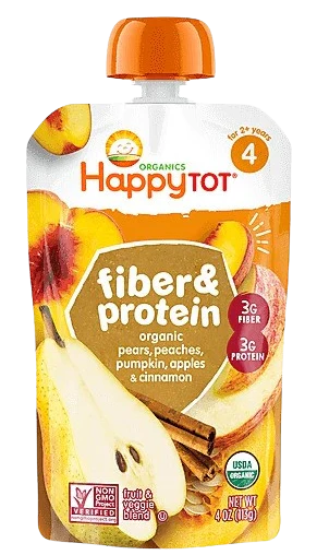 Pears, Peaches, Pumpkin & Apples Toddler Pouch