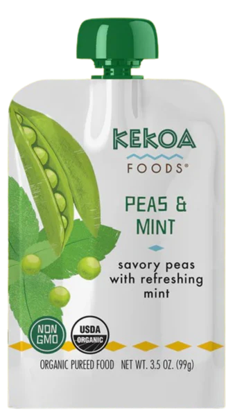 Peas & Mint Baby Food (6 Pack) - Image 2