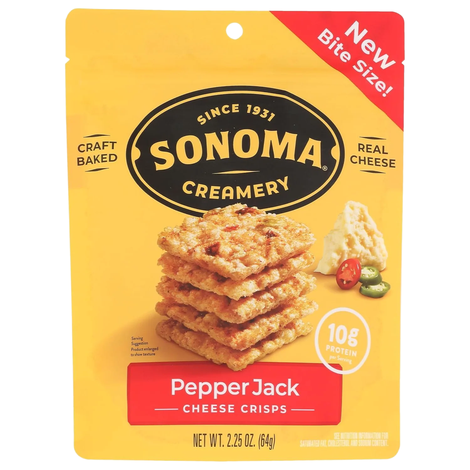 Pepper Jack Cheese Crisps