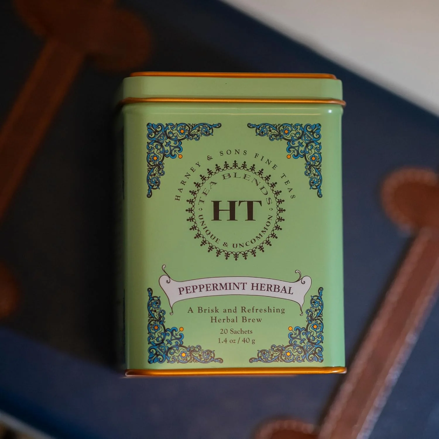 Peppermint Herbal Tea Sachets - Caffeine Free - Image 2