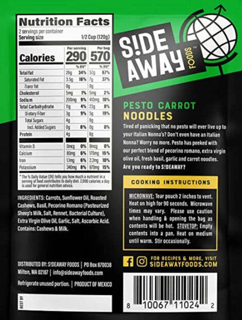Pesto Carrot Noodles (6 Pack) - Image 2