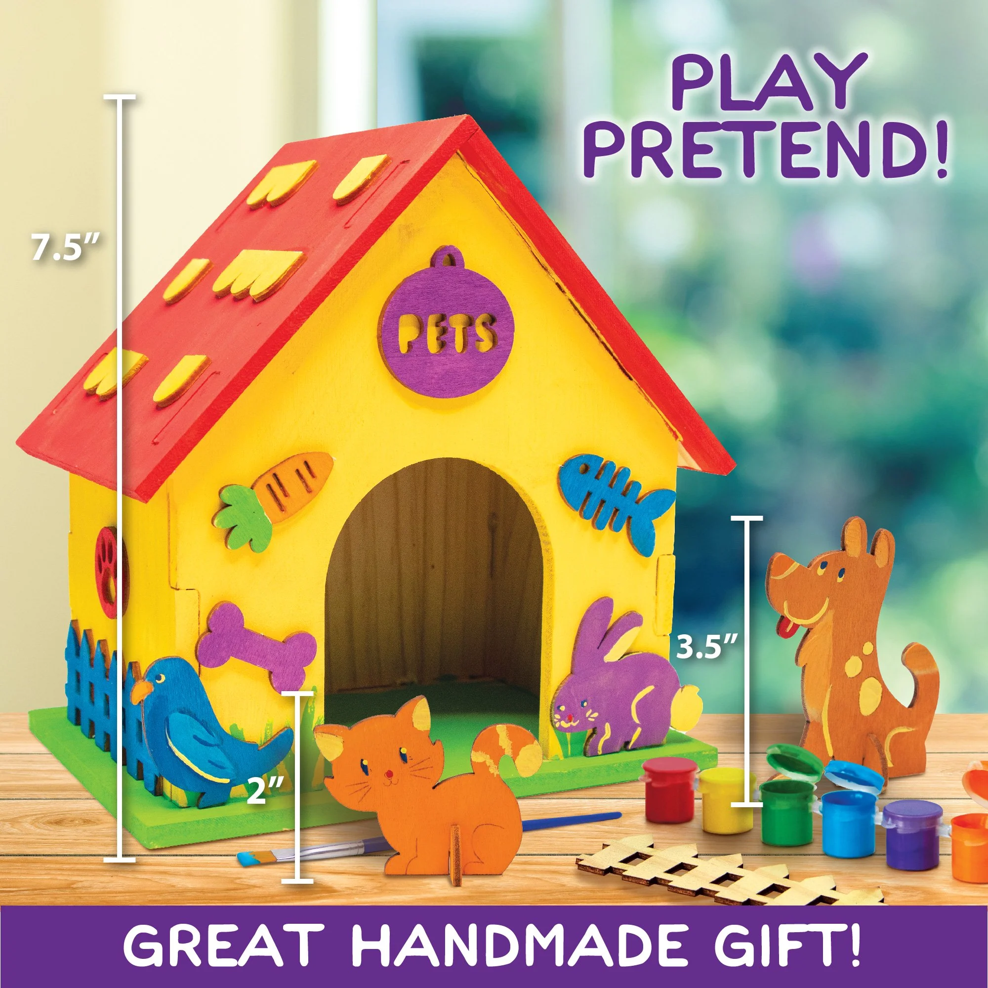 Build and Paint Pet House - Image 2