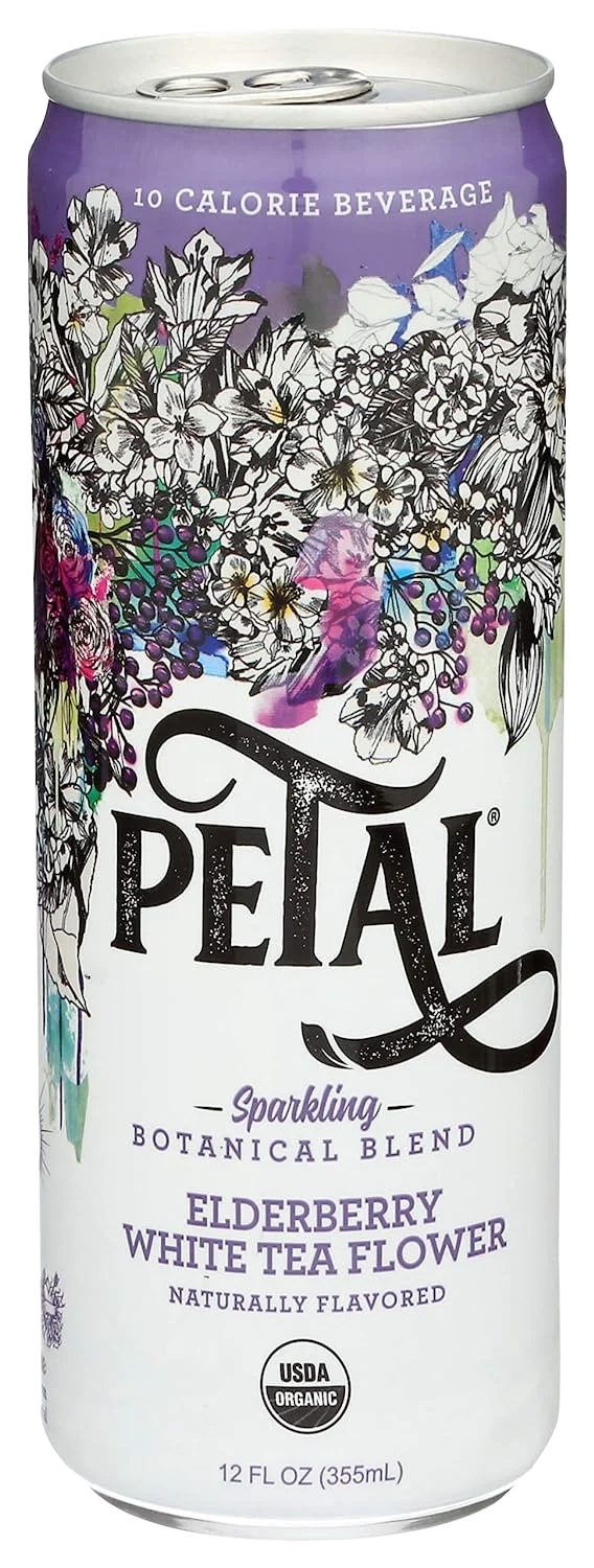 Elderberry White Tea Flower Sparkling (4 Pack) - Image 2