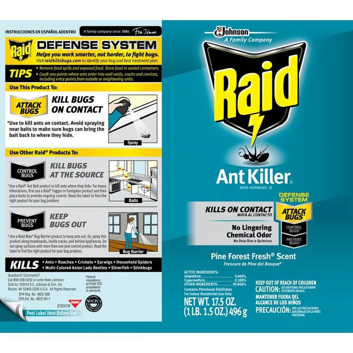Pine Forest Fresh Scent Ant Killer Insecticide - Image 2