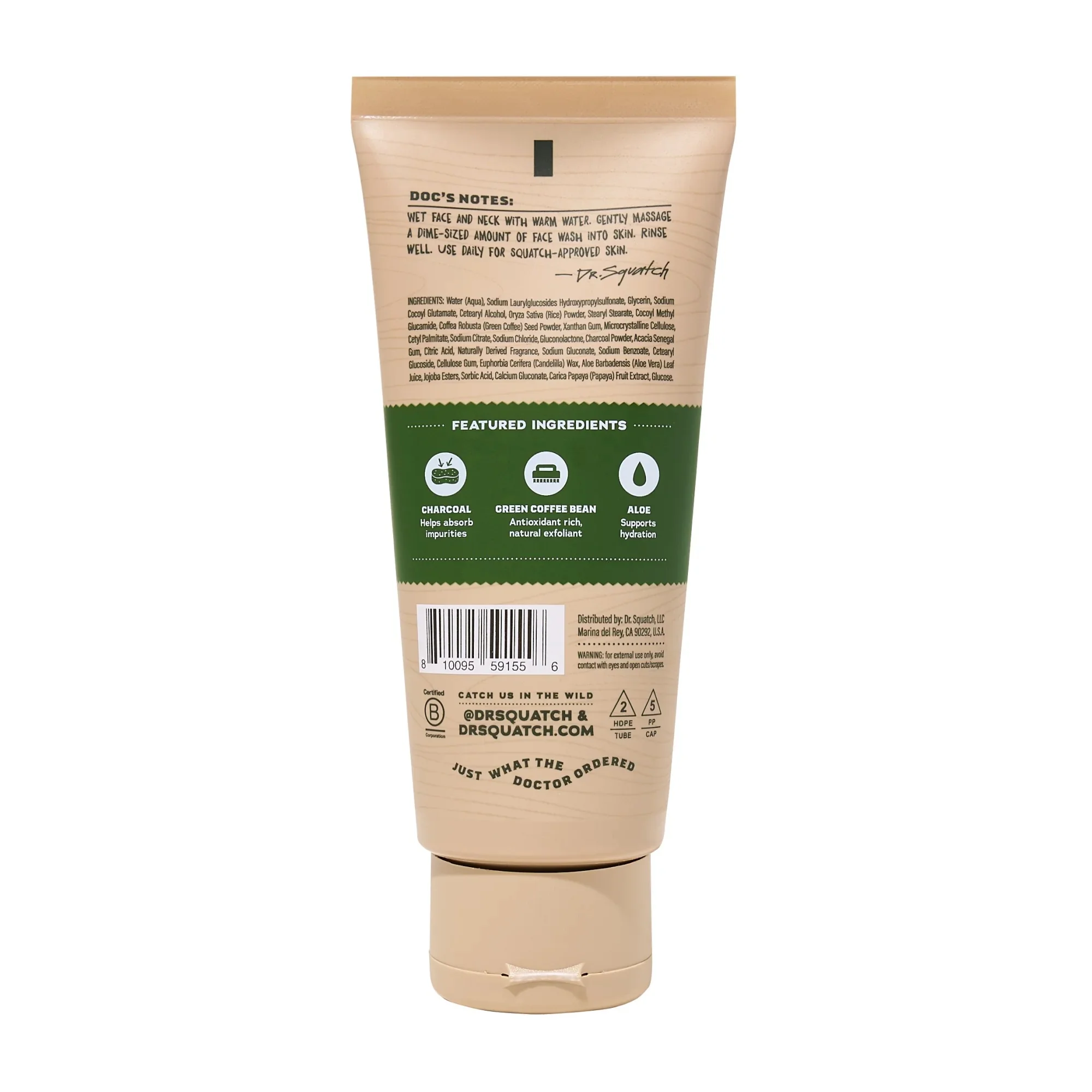 Pine Tar Men's Natural Face Wash - Image 2