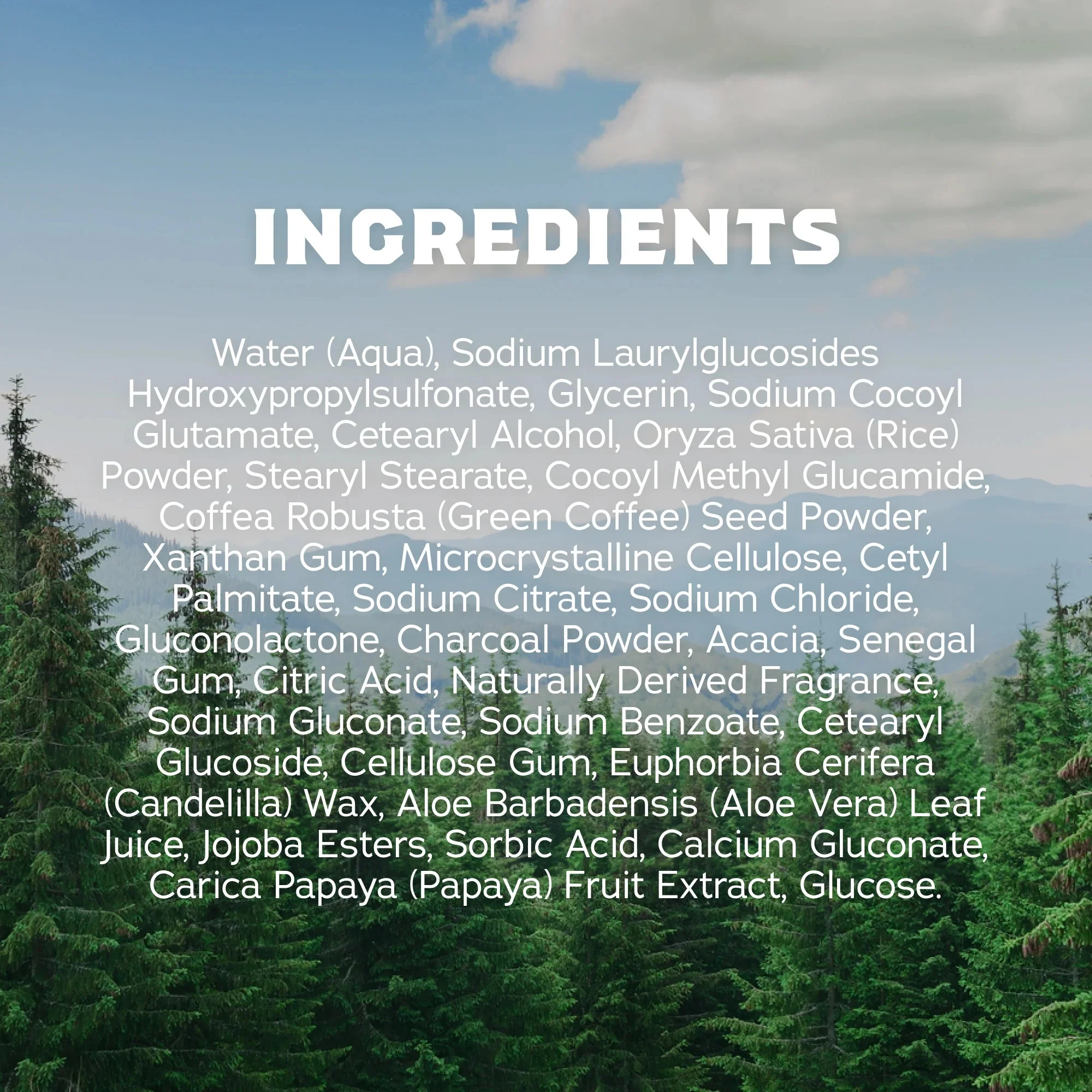 Pine Tar Men's Natural Face Wash - Image 3