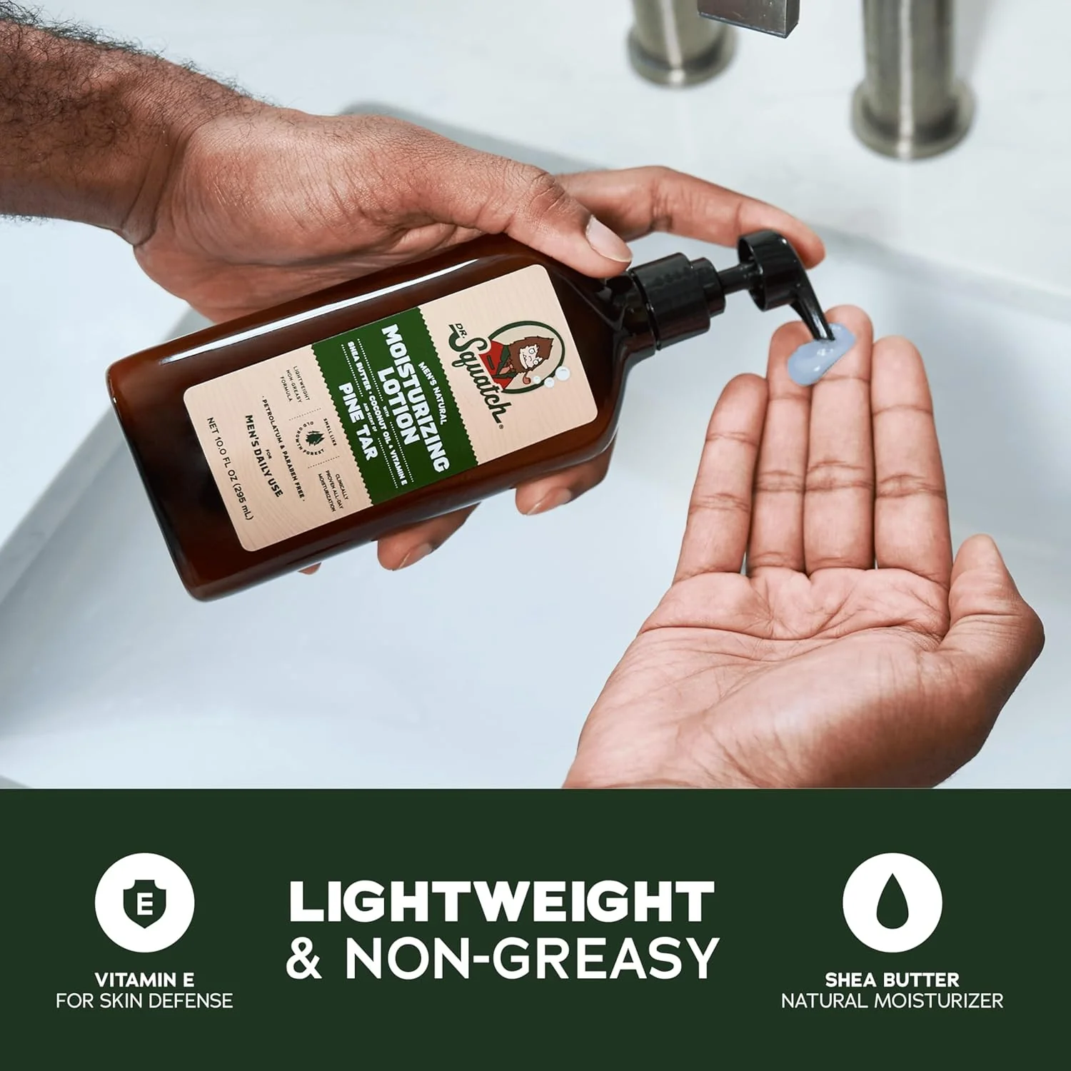 Pine Tar Men's Natural Hand Lotion - Image 2