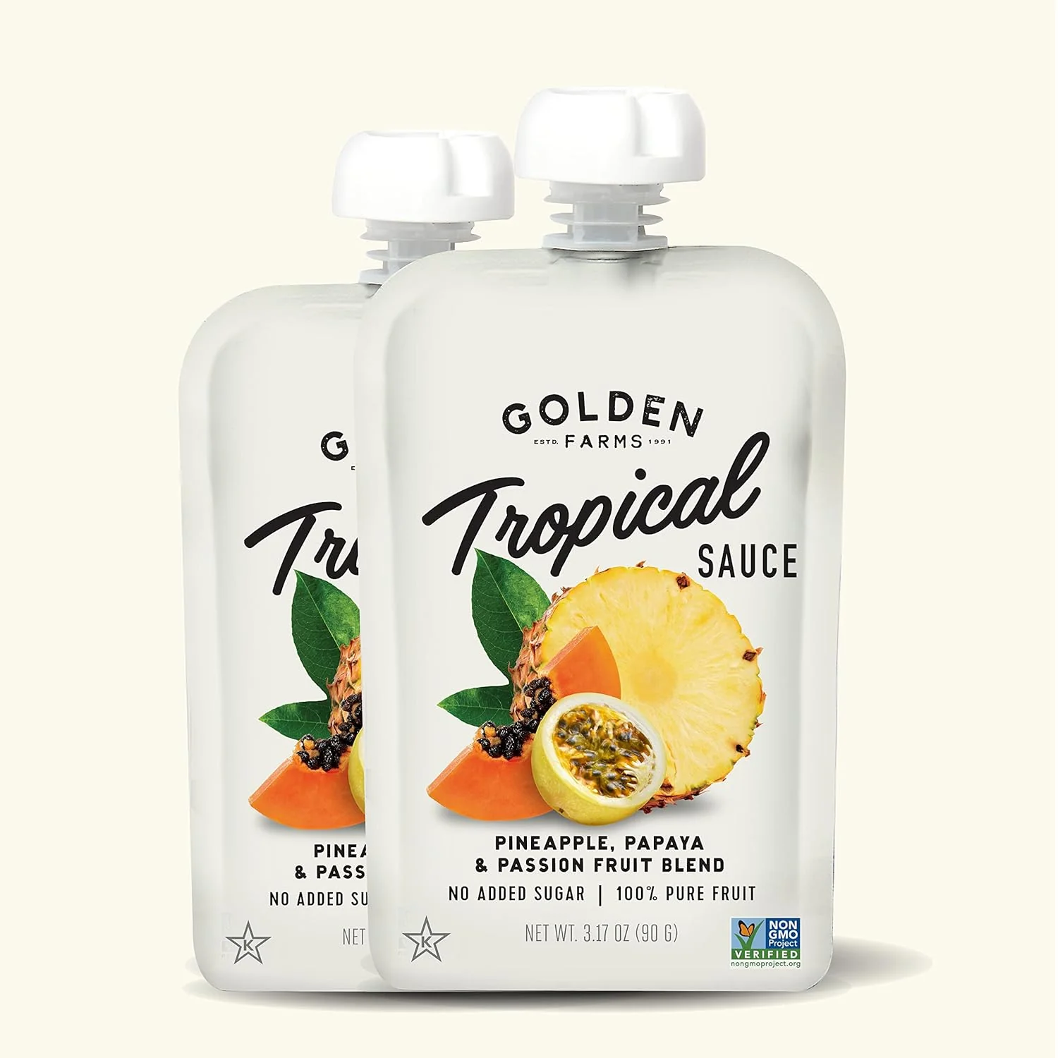 Pineapple, Papaya & Passion Fruit Blend Tropical Sauce (8 Pack) - Image 2
