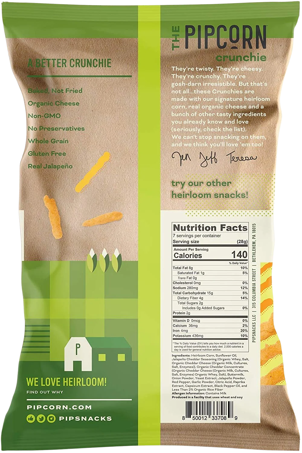 Crunchies Chedder Jalapeno - Image 2