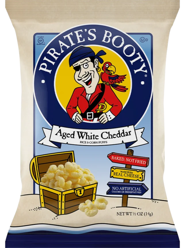 Pirate Booty Aged White Cheddar Popcorn