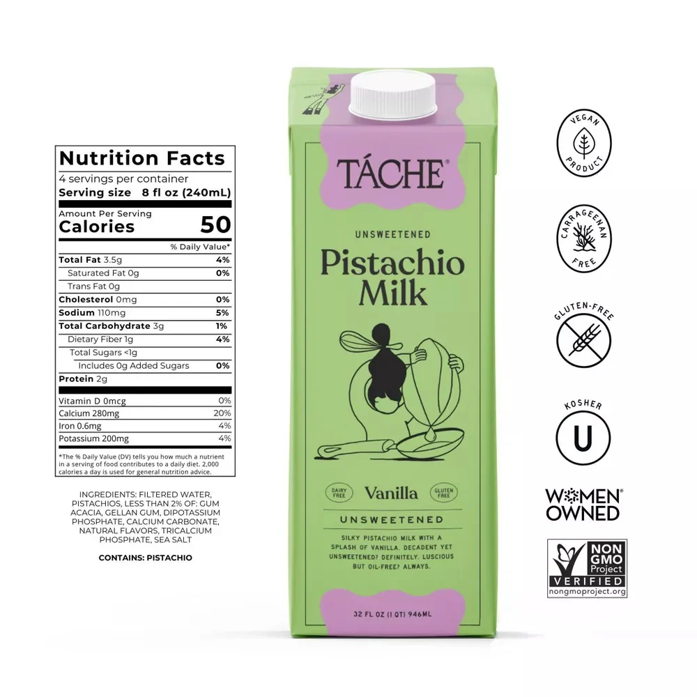 Pistachio Milk Unsweetened Vanilla - Image 4