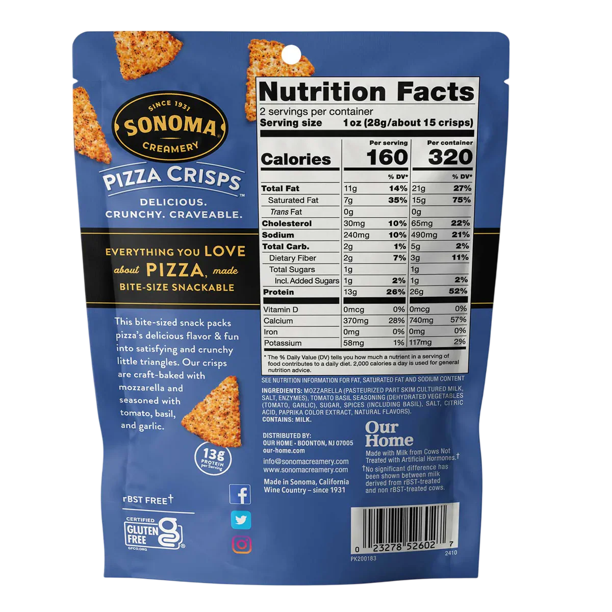 Tomato Basil Pizza Crisps - Image 2
