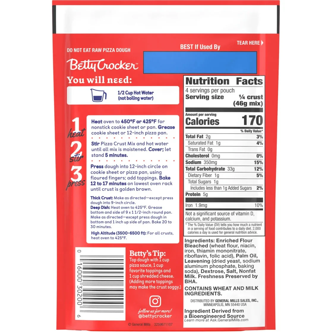 Pizza Crust Mix - Image 2