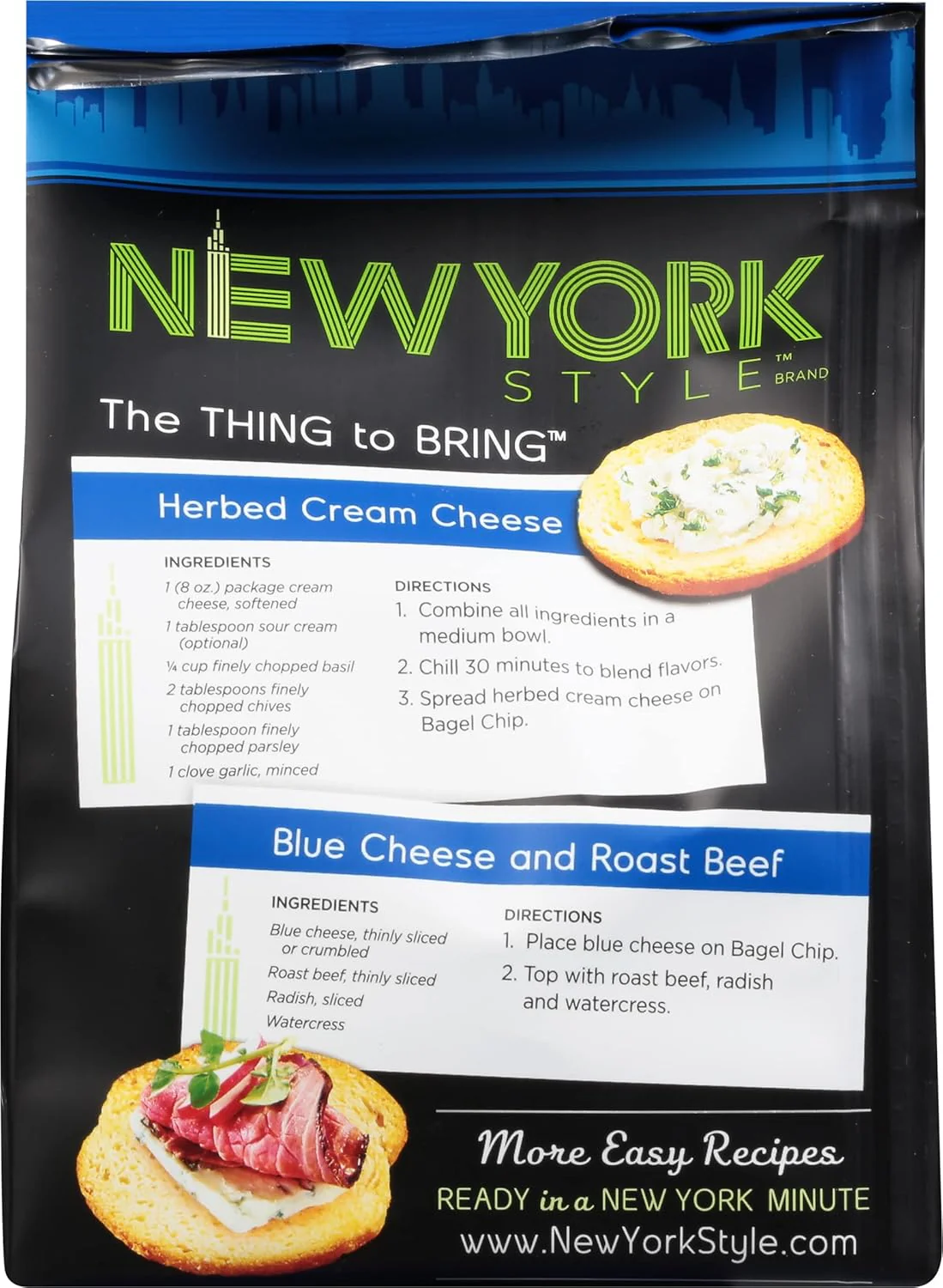 Plain New York Style Bagel Crisps - Image 2