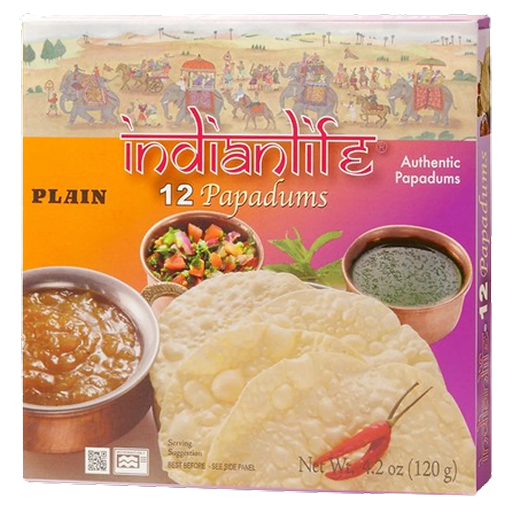 Plain Papadums