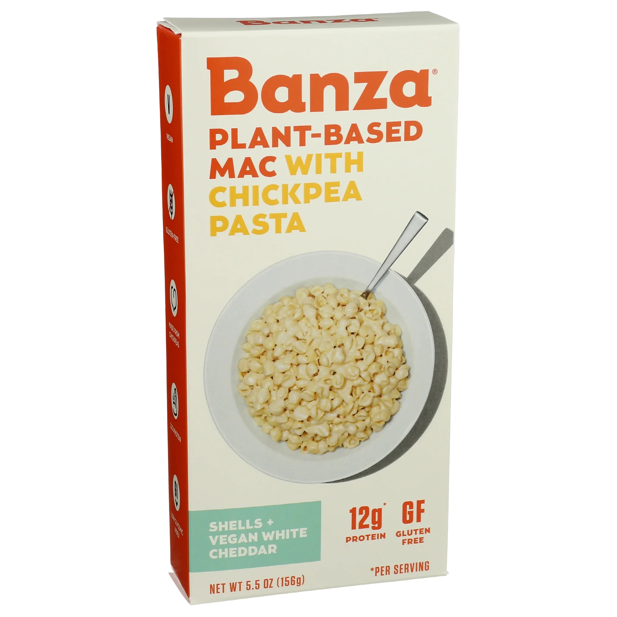 Plant Based Chickpea Vegan White Cheddar Mac & Cheese (6 Pack) - Image 2