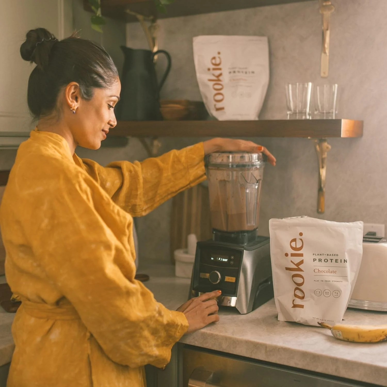 Plant Based Probiotic Protein Chocolate Powder (30 Servings) - Image 6