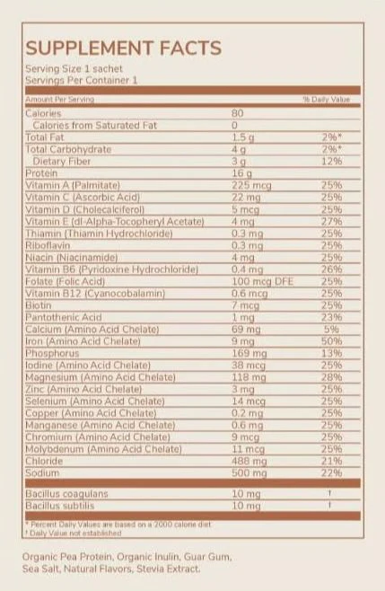 Plant-Based Probiotic Protein Vanilla (10 CT) - Image 6