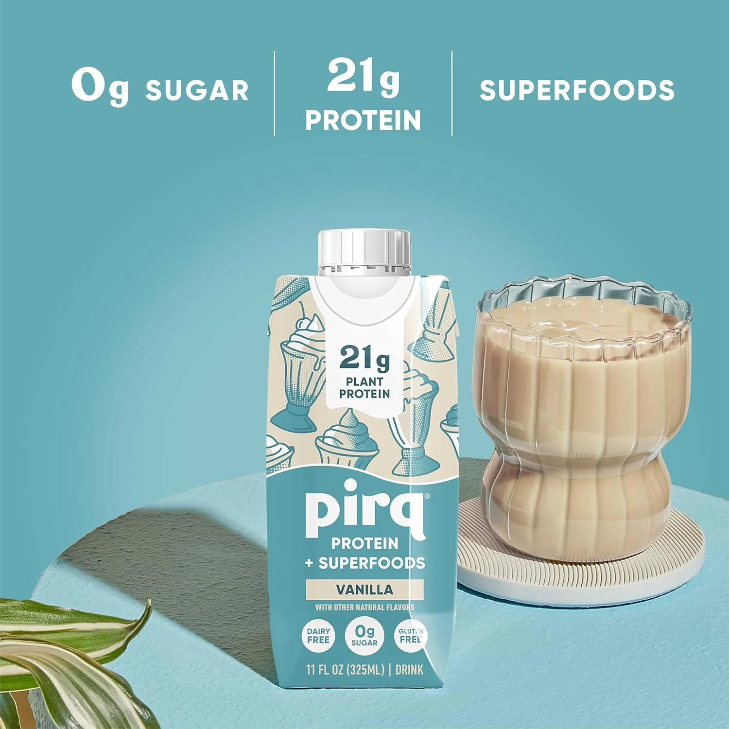 Plant Protein Drink - Vanilla (12 CT) - Image 2