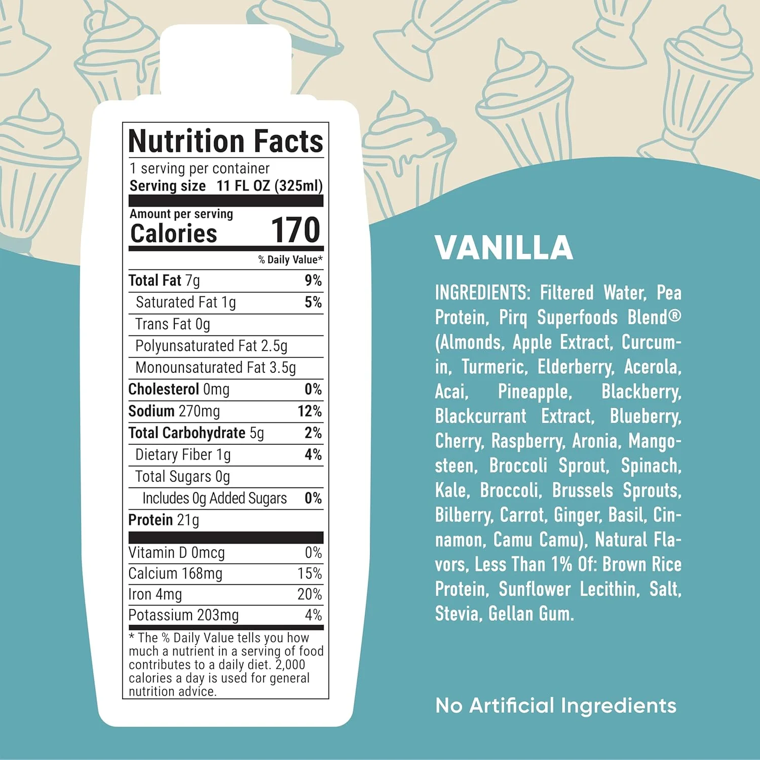 Plant Protein Drink - Vanilla (12 CT) - Image 4