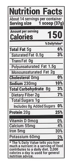 Plant Protein Powder - Vanilla - Image 5