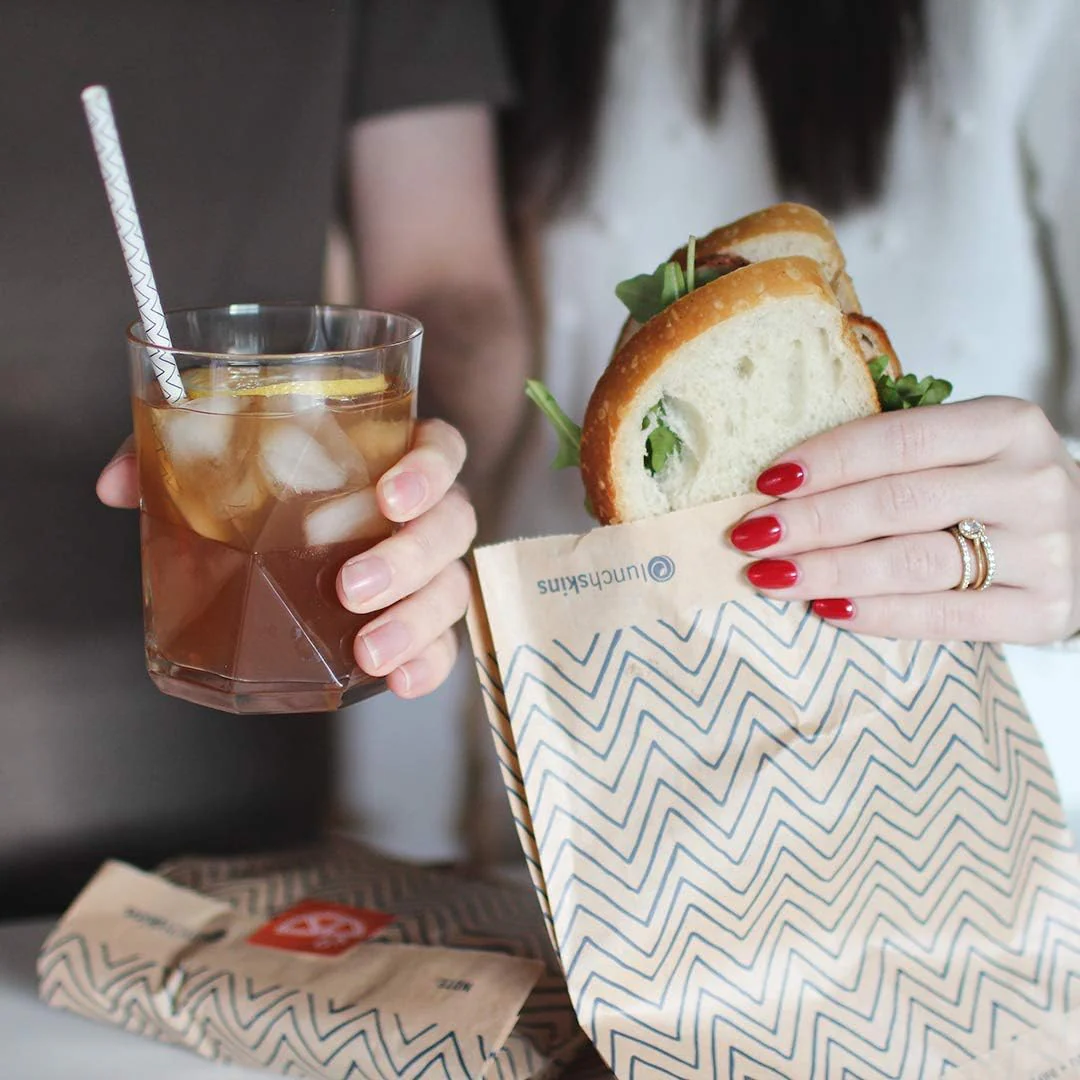 Plastic-Free Starter Kit (25 Sandwich Bags and 25 Straws) - Image 3