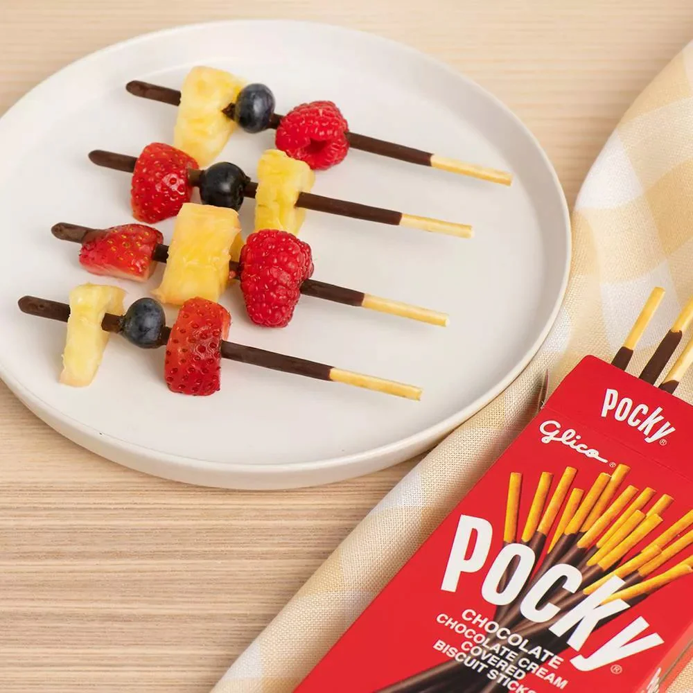 Pocky Chocolate Cream Covered Biscuit Sticks (20 CT) - Image 5
