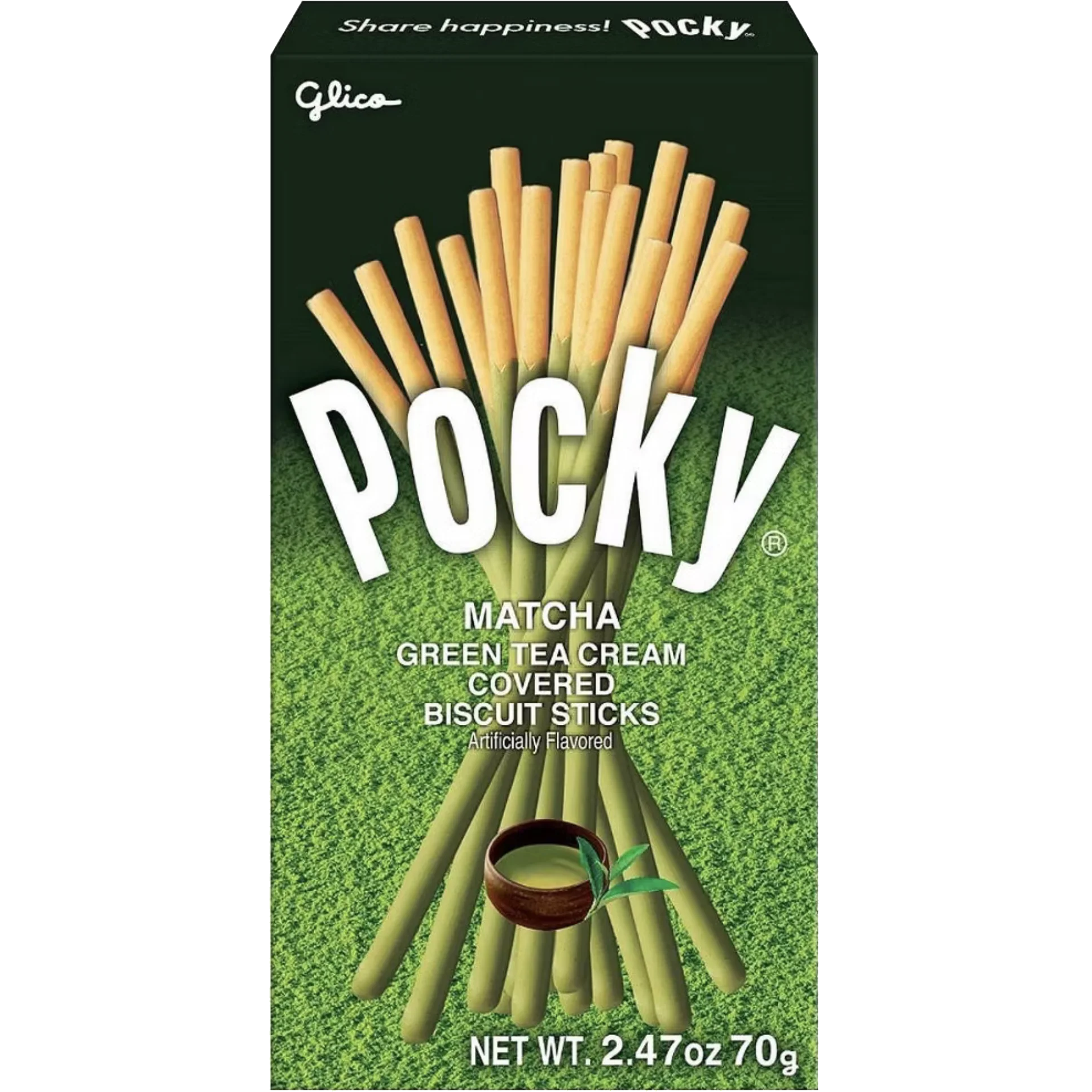 Pocky Matcha Green Tea Cream Cookie