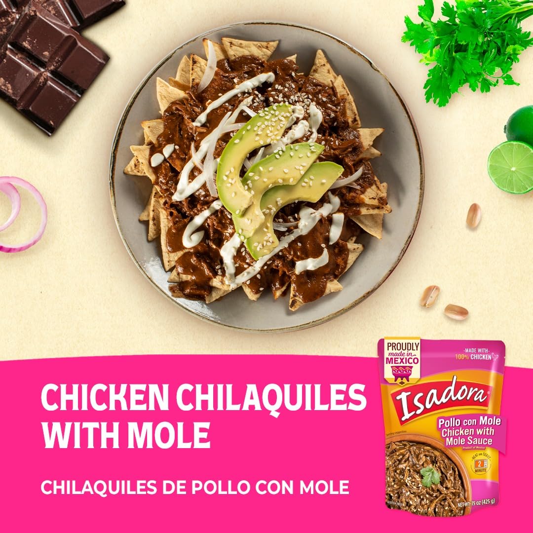 Pollo Con Mole Chicken with Mole Sauce - RTE - Image 3