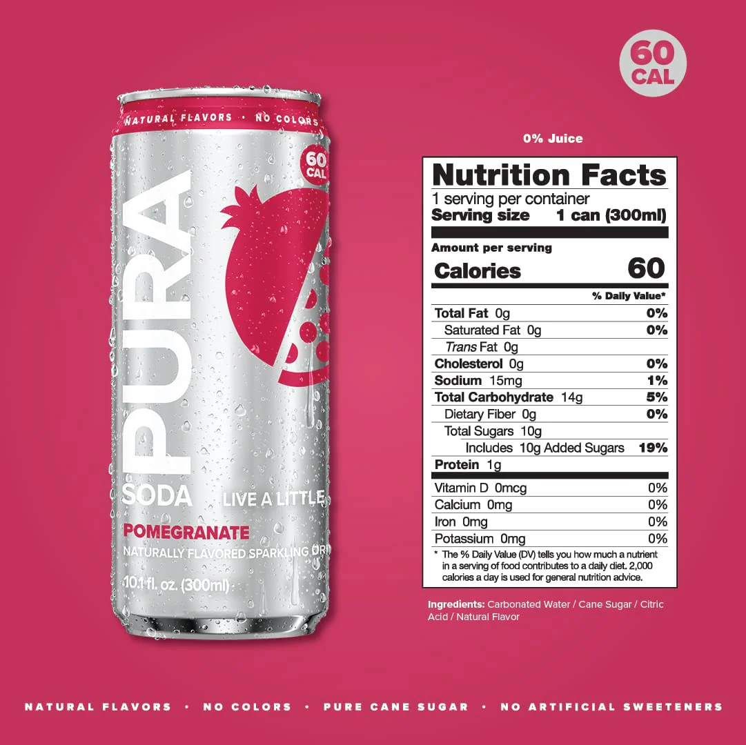 Pomeganate Soda 4Pk - Image 2
