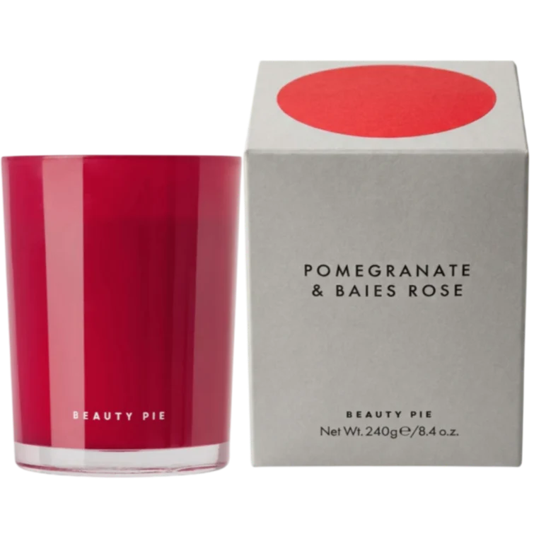 Pomegranate & Baies Rose Luxury Scented Candle