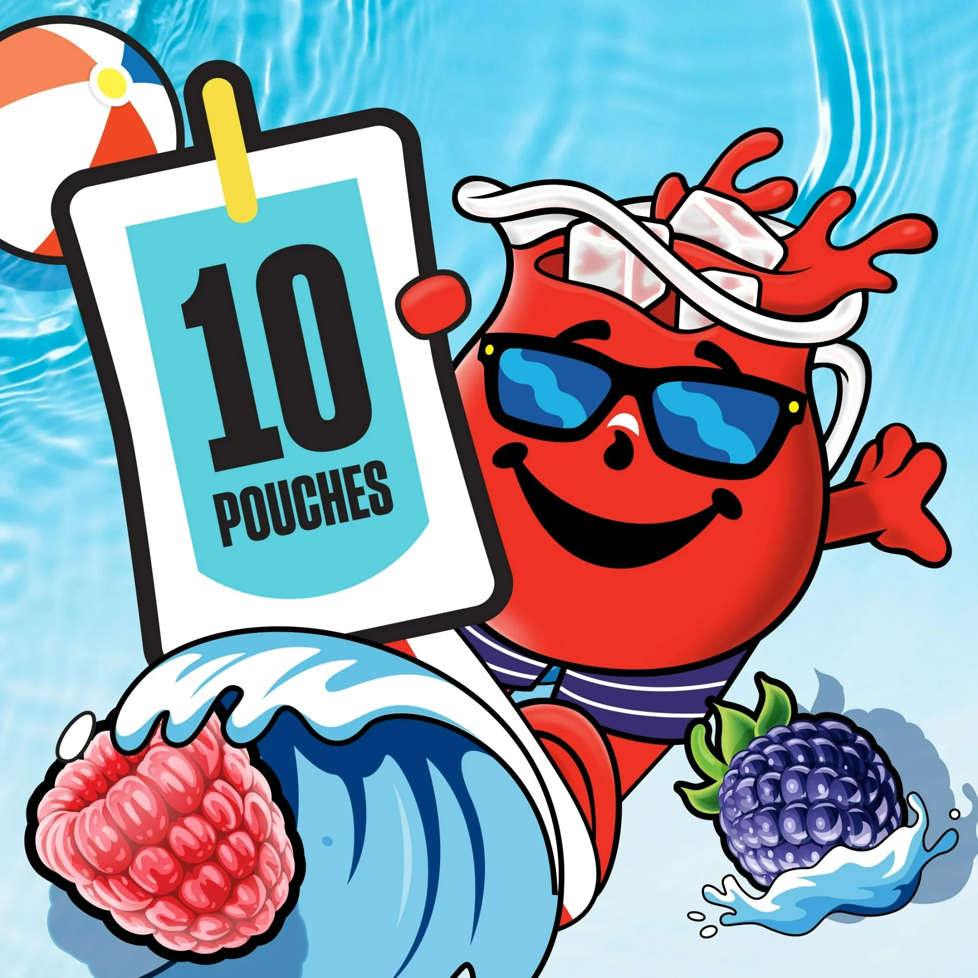 Pool-Aid Berry Splash Juice Box (10 CT) - Image 3