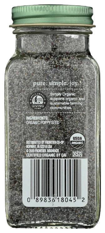 Organic Whole Poppy Seeds - Image 2