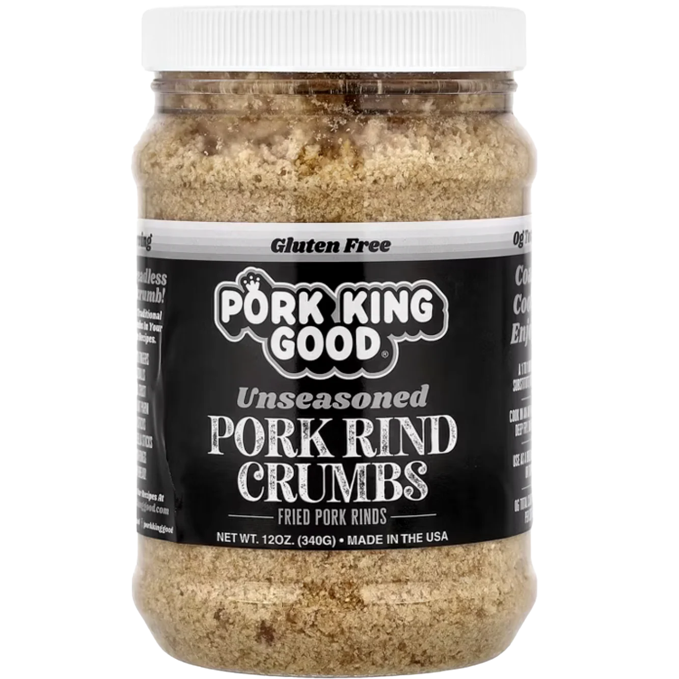 Pork Rind Crumbs - Unseasoned