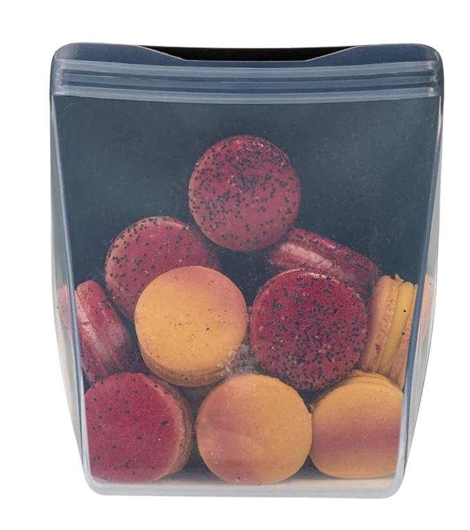 Silicone Bag Stand Up - Charcoal 36 oz