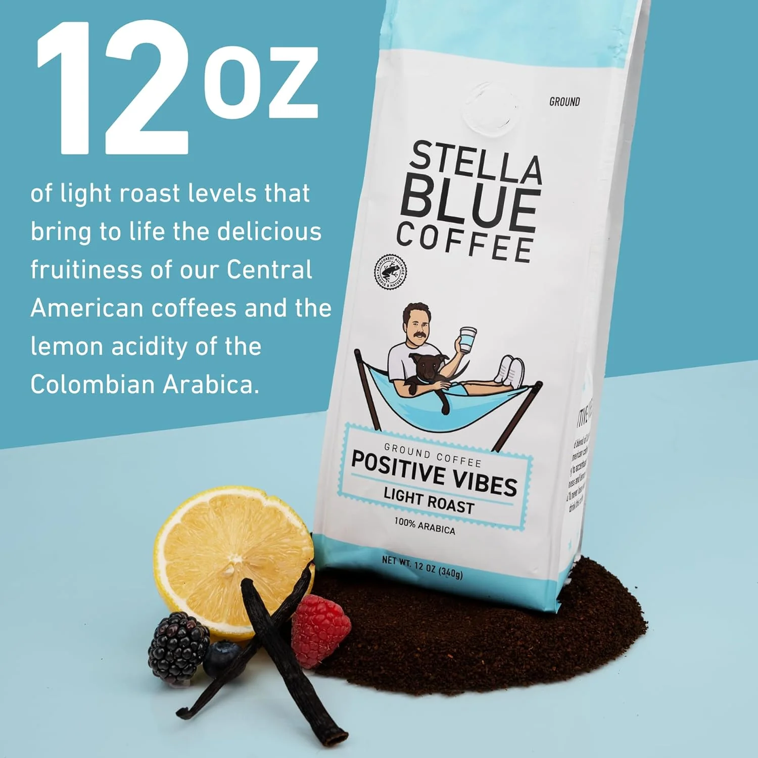 Positive Vibes Light Roast Ground Coffee - Image 3