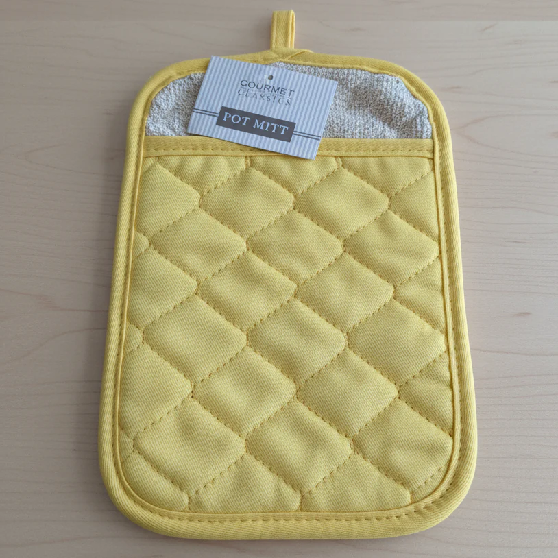 Pot Mitt - Yellow - Image 2