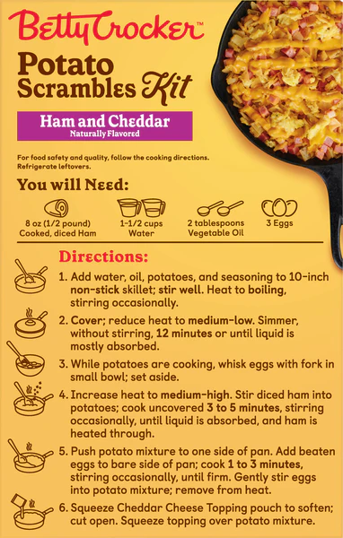 Potato Scrambles Ham Cheddar - Image 2