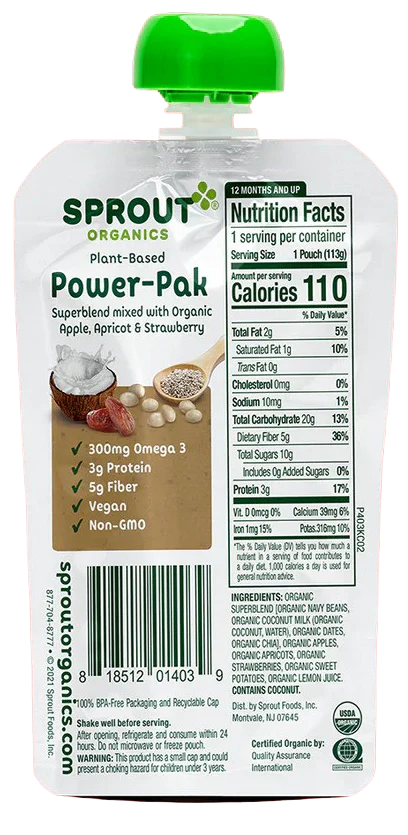 Power Pak Superblend with Apple, Apricot & Strawberry (6 Pack) - Image 3