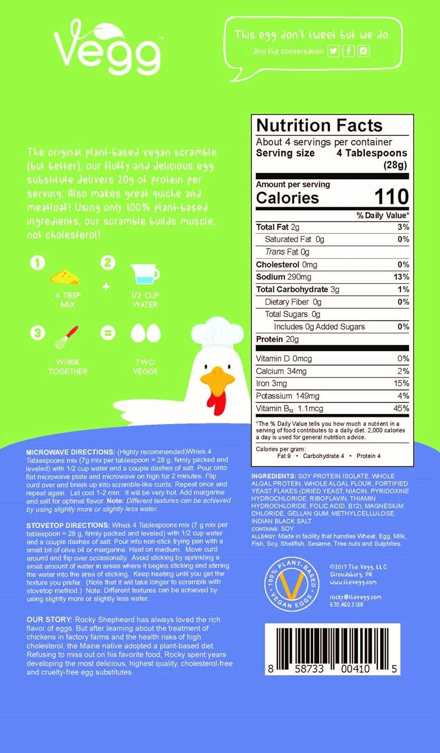 Power Scramble Egg Substitute - Image 2
