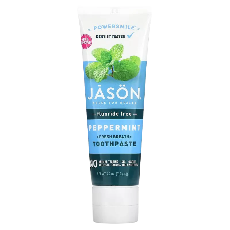 PowerSmile Whitening Toothpaste Fluoride Free Peppermint