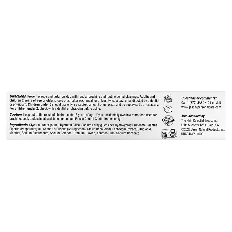 PowerSmile Whitening Toothpaste Fluoride Free Peppermint - Image 3