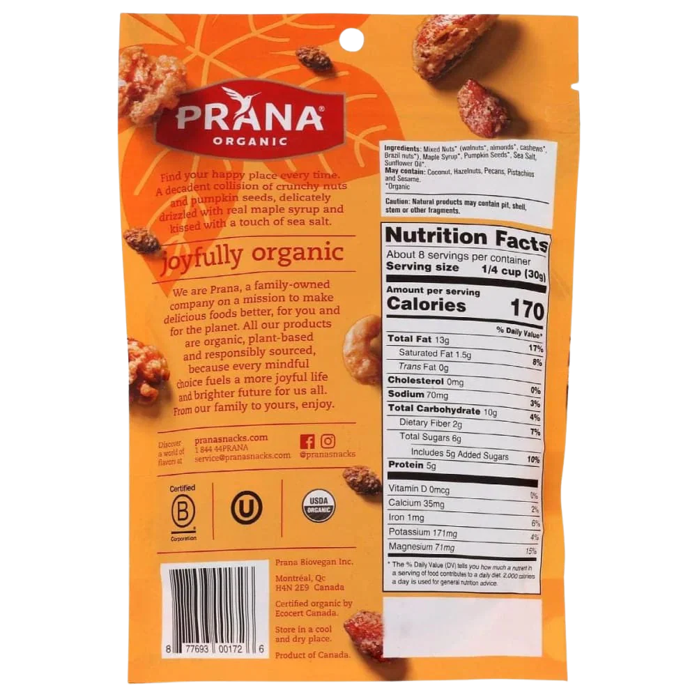 Maple Sea Salt Gourmet Nuts - Image 2