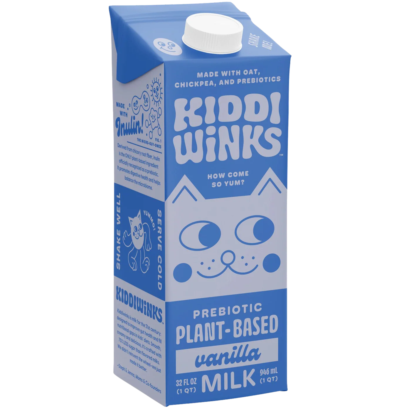 Prebiotic Plant-Based Vanilla Milk
