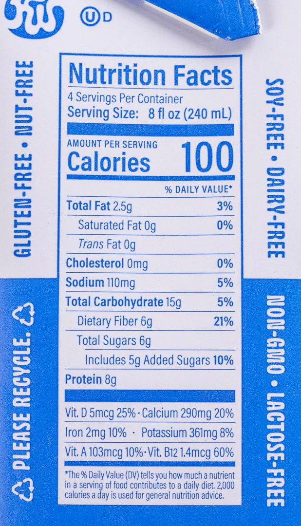 Prebiotic Plant-Based Vanilla Milk - Image 2