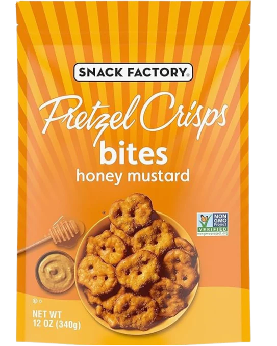 Pretzel Crisps Honey Mustard Bites